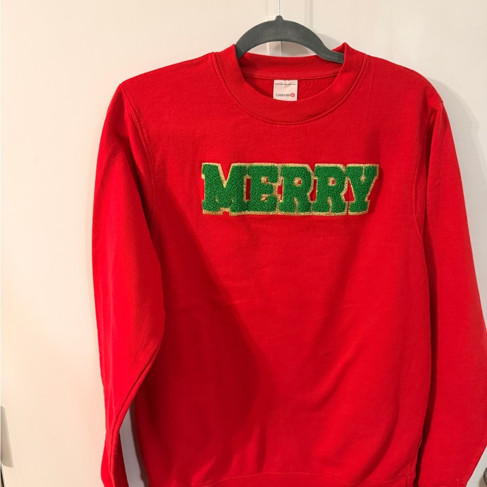 Red 'Merry' Christmas Sweater
